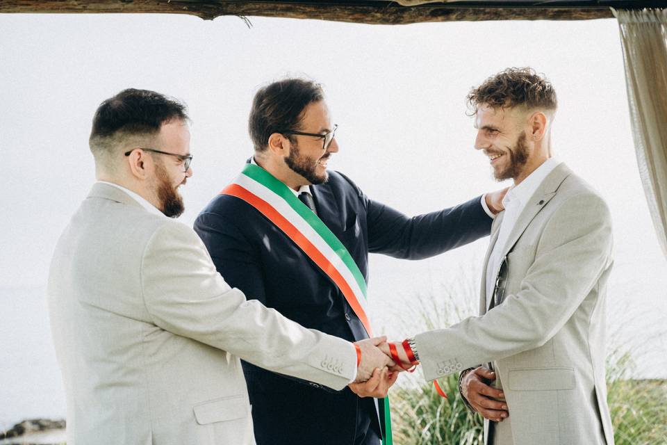 Giovanni Romolo Flaccomio Celebrante di matrimoni civili e riti simbolici in Sicilia