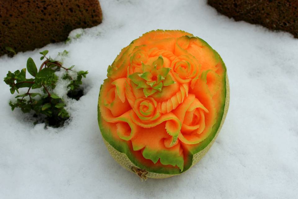 Melone centrotavola