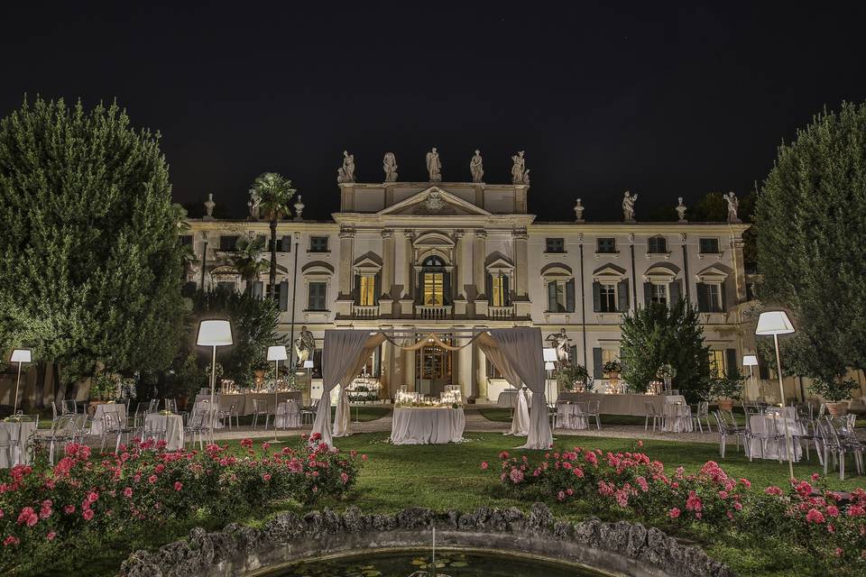 Serata a villa mosconi bertani