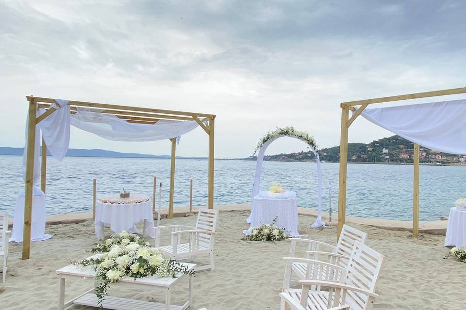 Confettata spiaggia