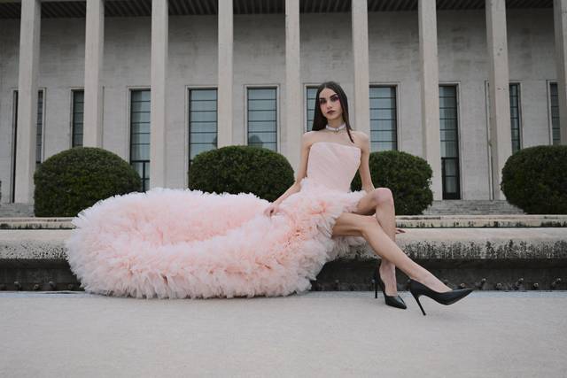 Shooting Wedding Dress
