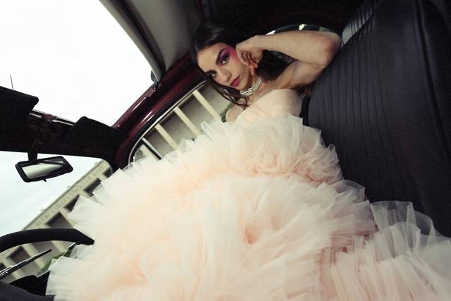 Shooting Wedding Dress