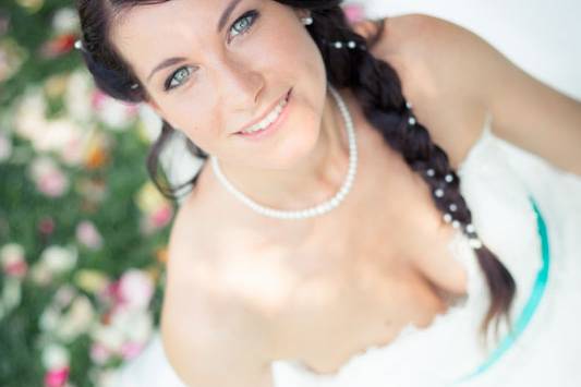 Dettagli look sposa