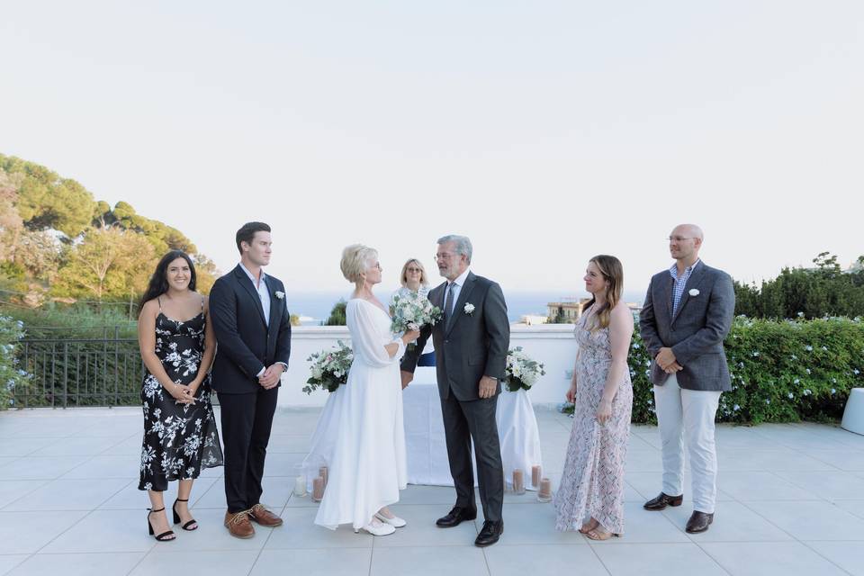 Elopment wedding