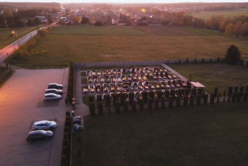 Ripresa con drone matrimonio