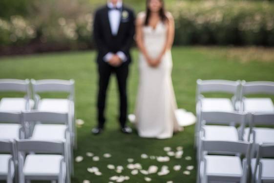 Ripresa con drone matrimonio
