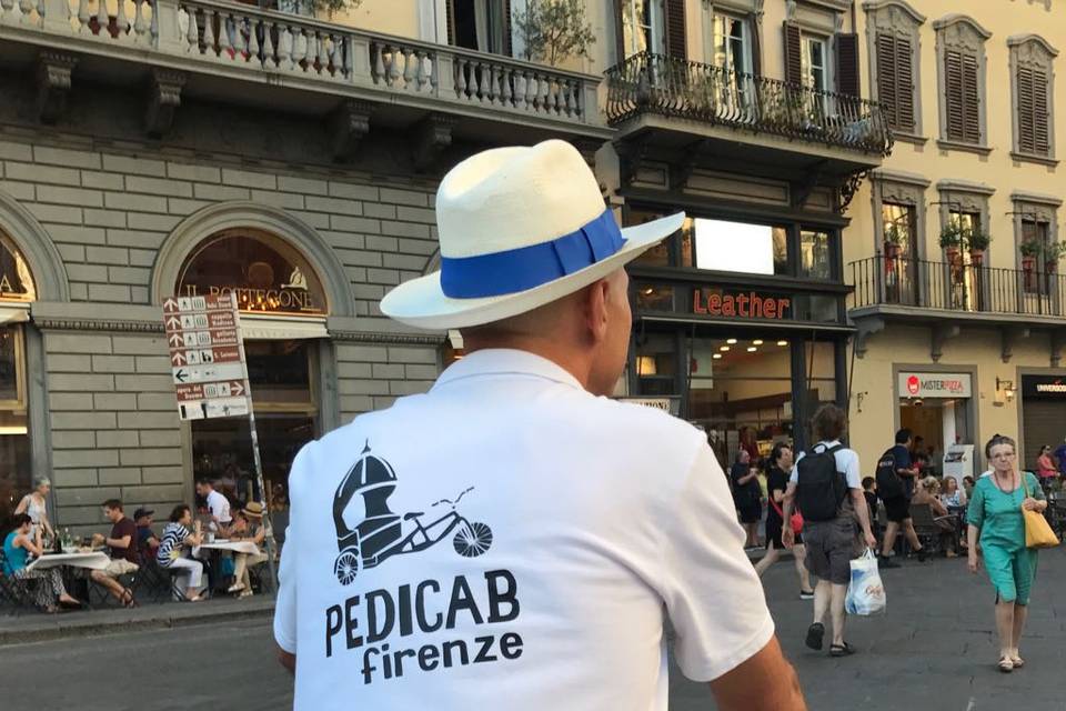 Pedicab in Florence