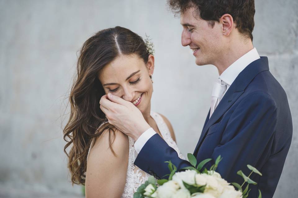 Tuscany Wedding - candid photo