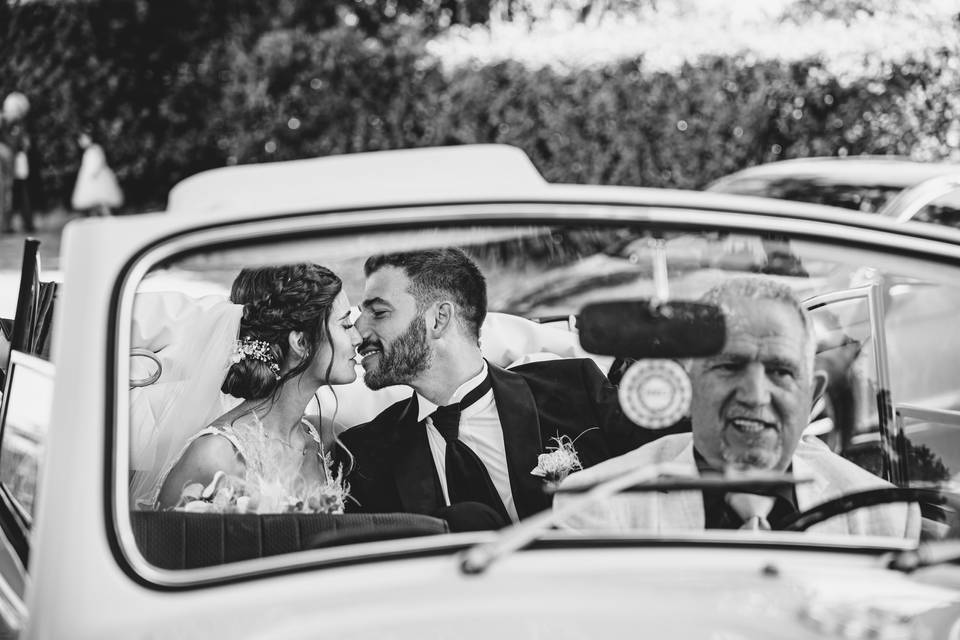 Tuscany Wedding - candid photo