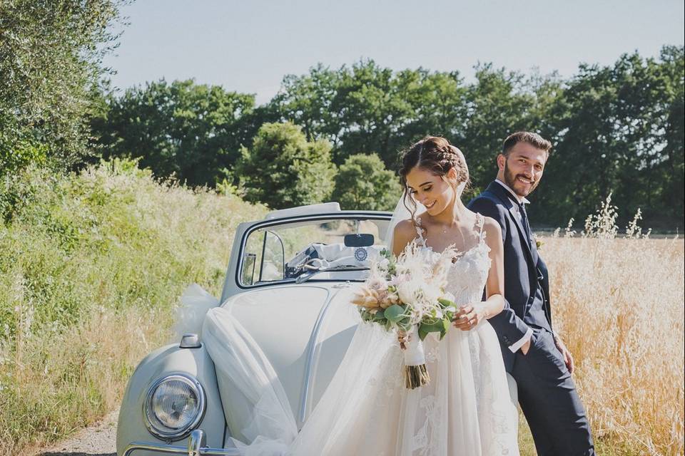 Tuscany Wedding - candid photo