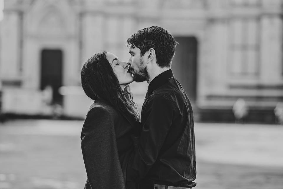 Tuscany Wedding - candid photo