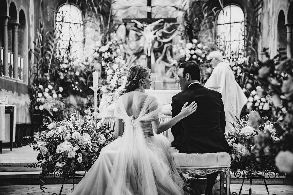 Tuscany Wedding - candid photo