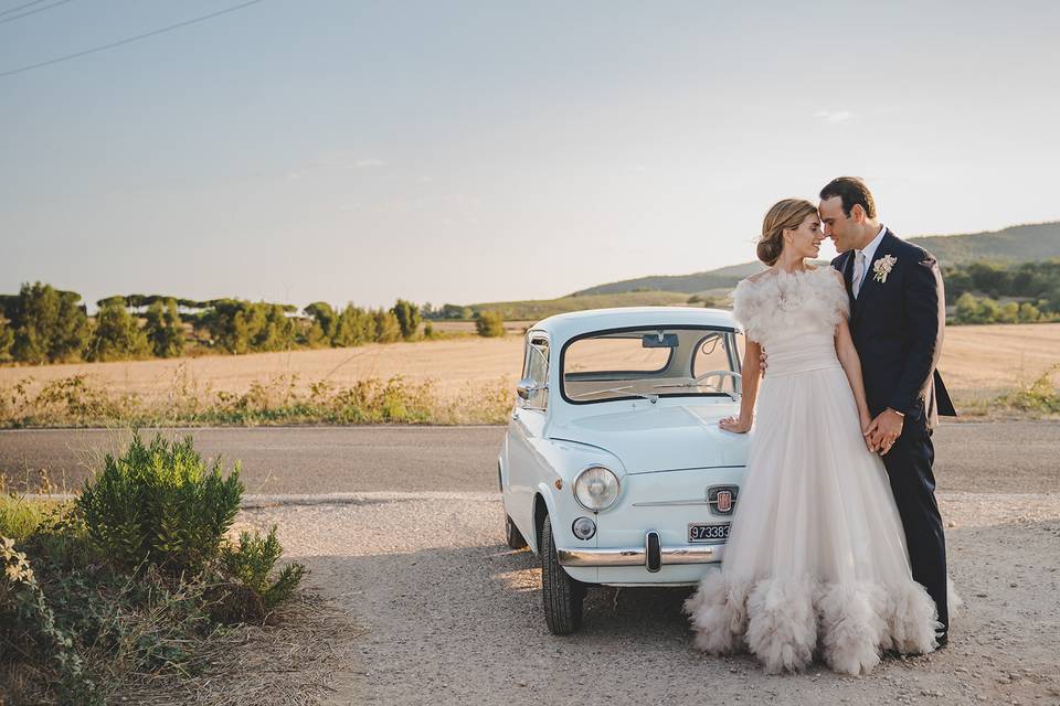 Tuscany Wedding - candid photo