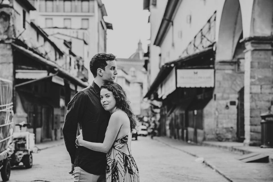 Tuscany Wedding - candid photo