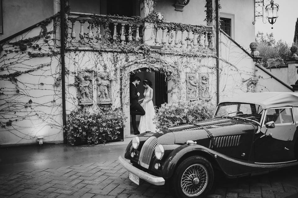 Tuscany Wedding - candid photo