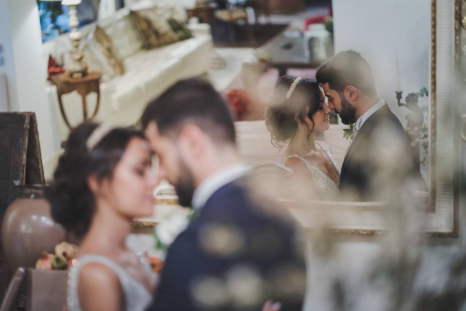 Tuscany Wedding - candid photo