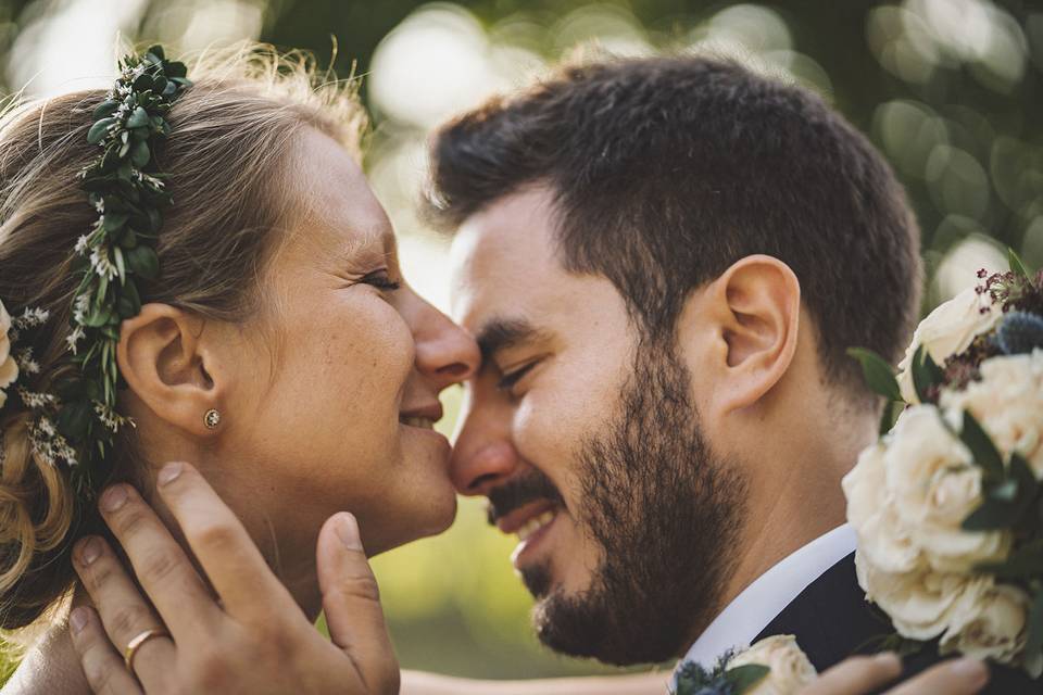 Tuscany Wedding - candid photo