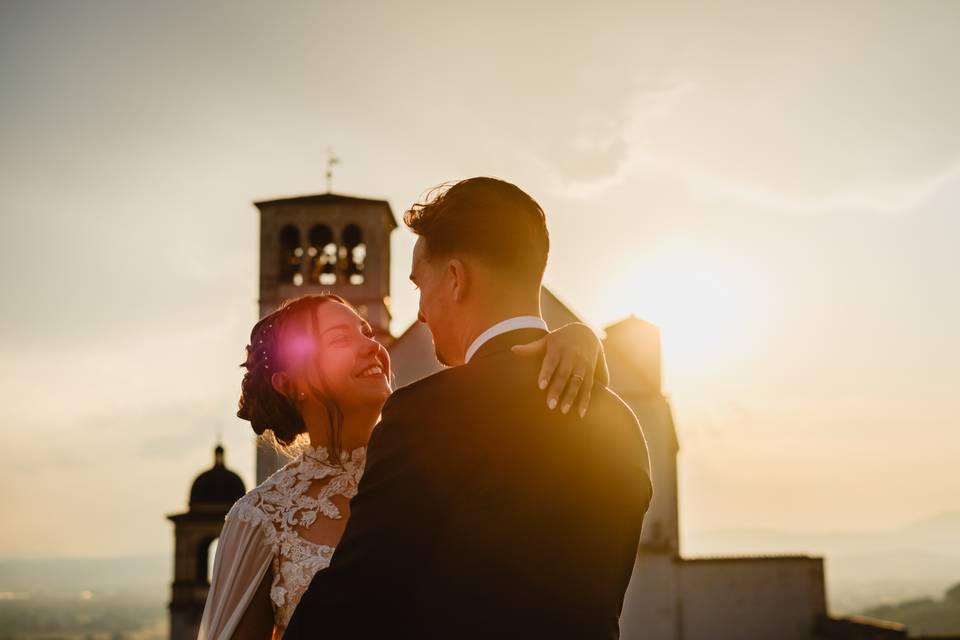 Tramonto- assisi