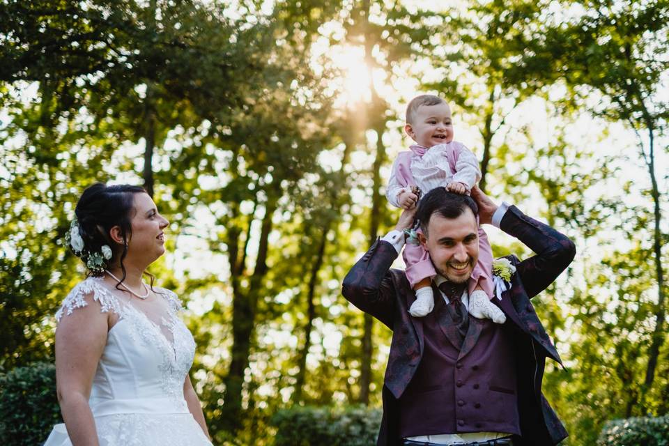 Famiglia- tramonto