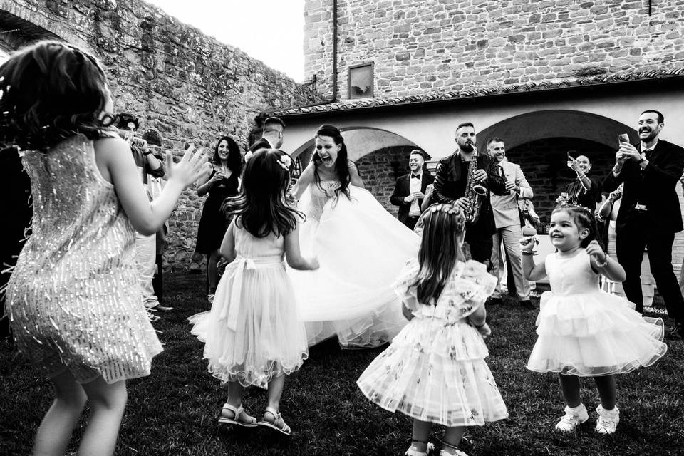 Foto spontanee- sposa