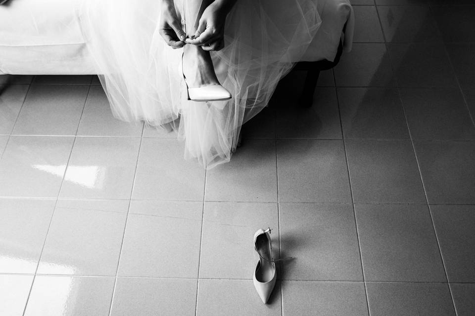 Bride- shoes