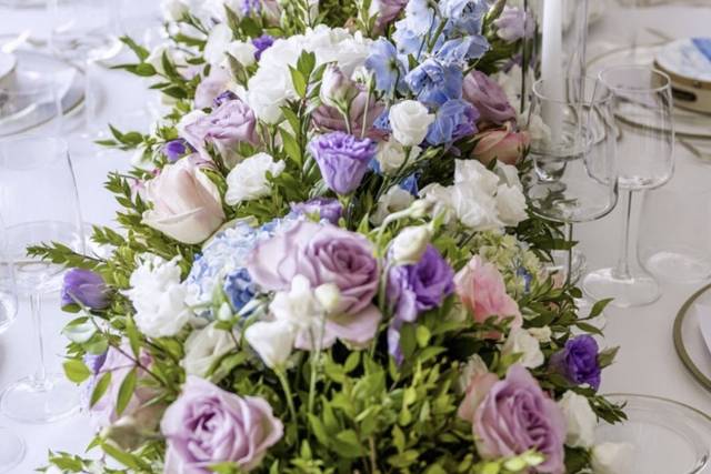 Fiori freschi e candele
