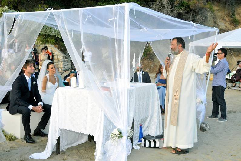 Cerimonia in spiaggia