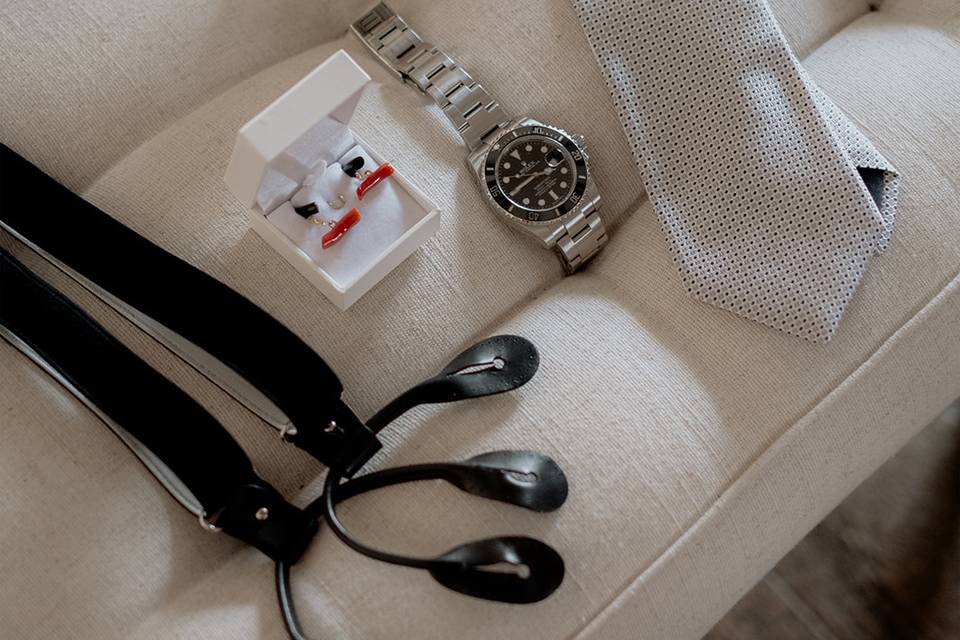 Accessori sposo
