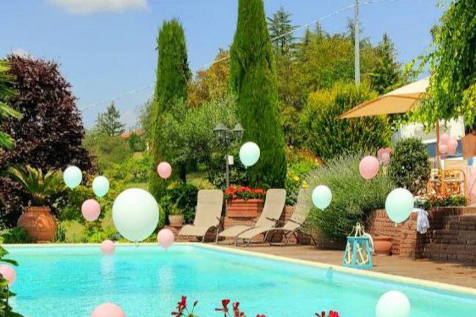 Palloncini in piscina