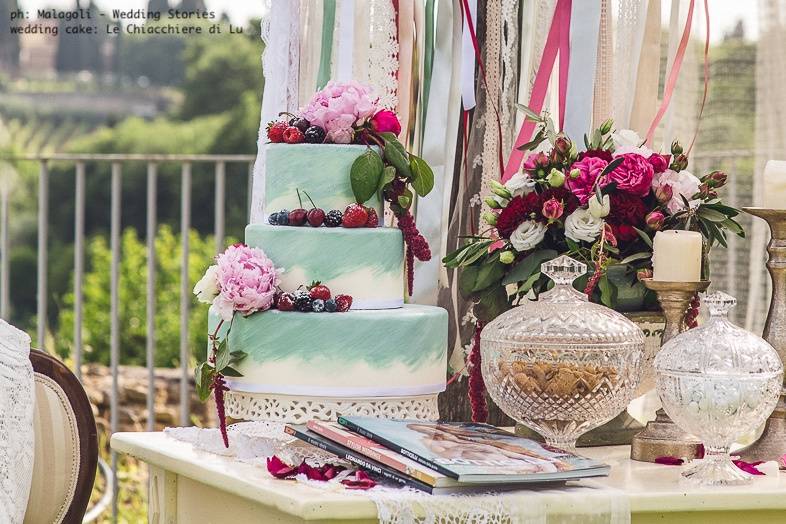 Botticelli wedding cake