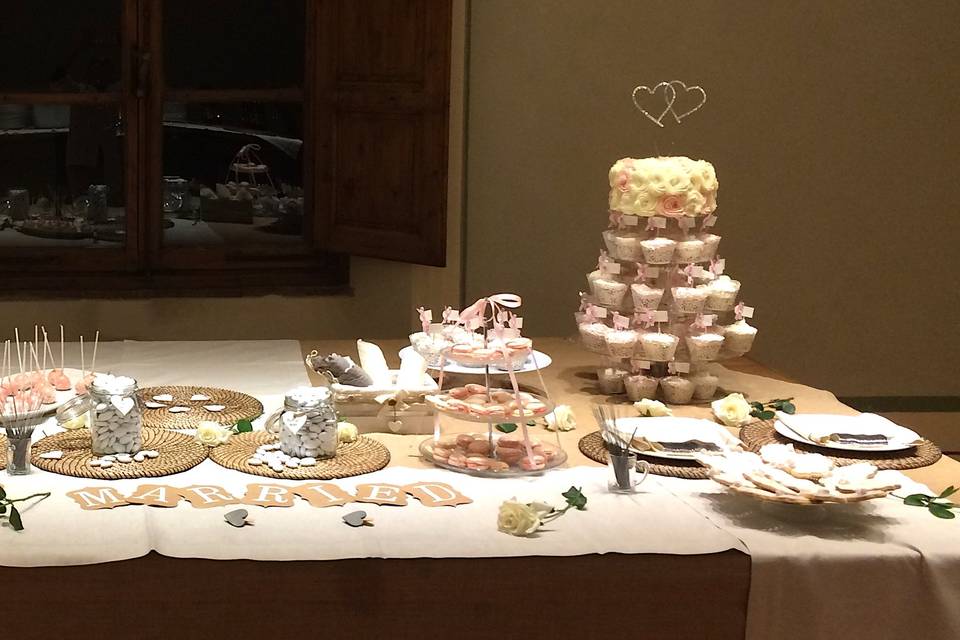 Romantic Sweets Table