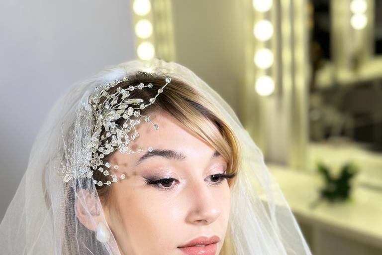 Make up sposa ciglia finte