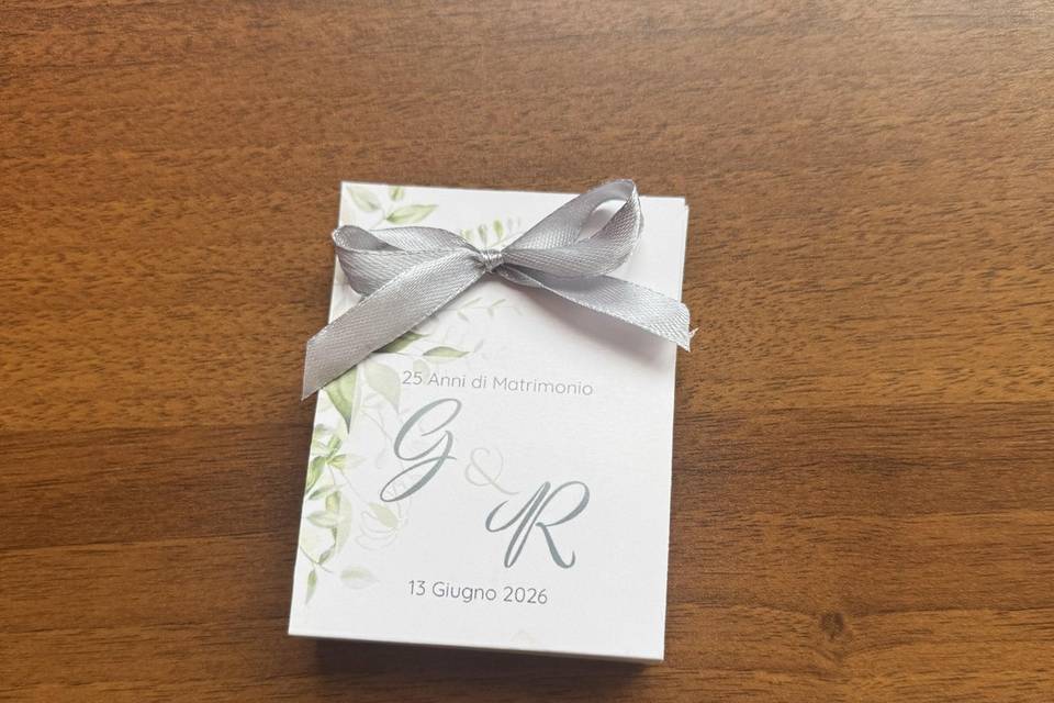 Segnaposto con confetti