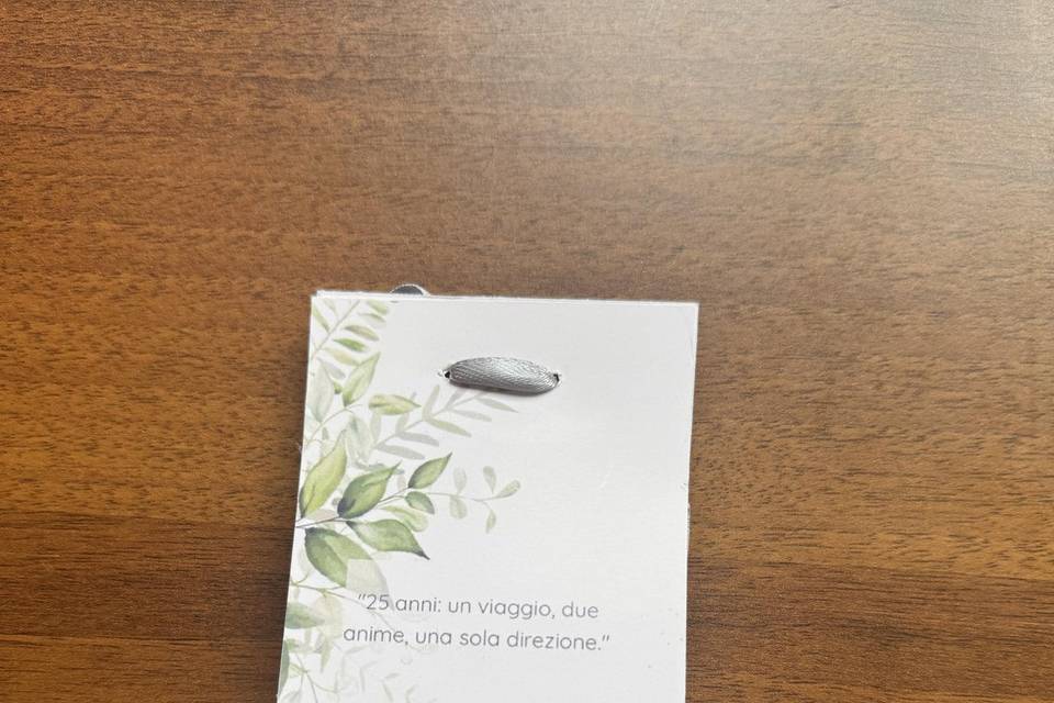 Segnaposto con confetti