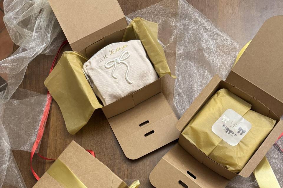 Segnaposto o bomboniere