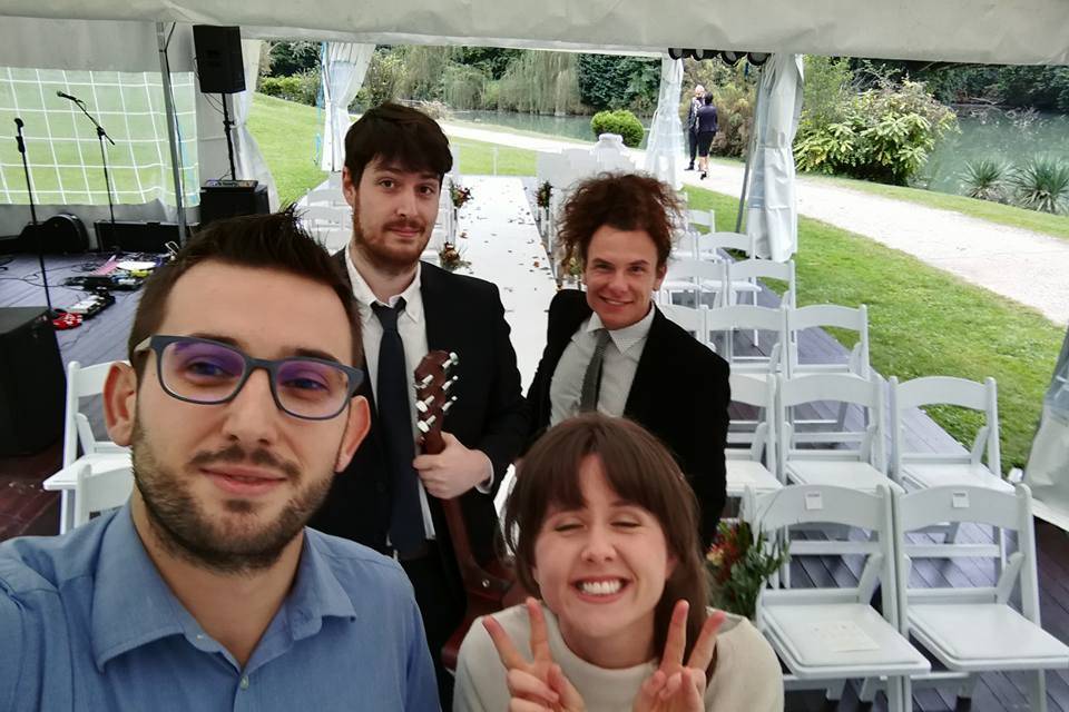 Selfie at wedding