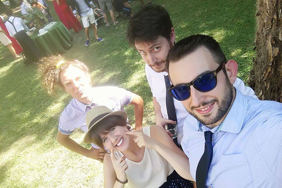 Selfie at wedding!