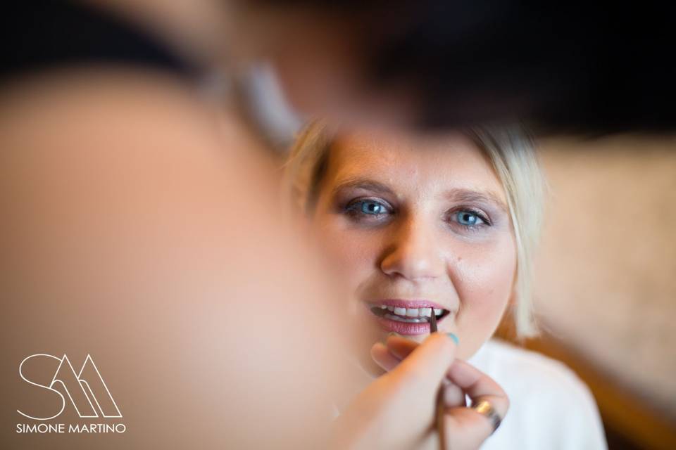 Marina-trucco sposa