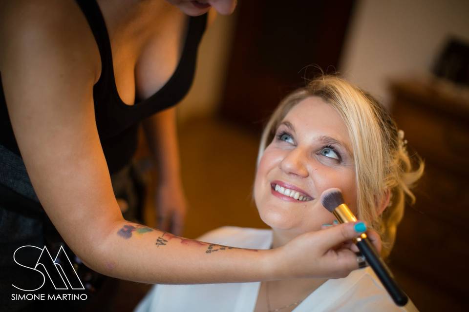 Marina-trucco sposa