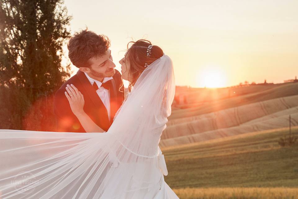 Belissimo matrimonio a Pienza