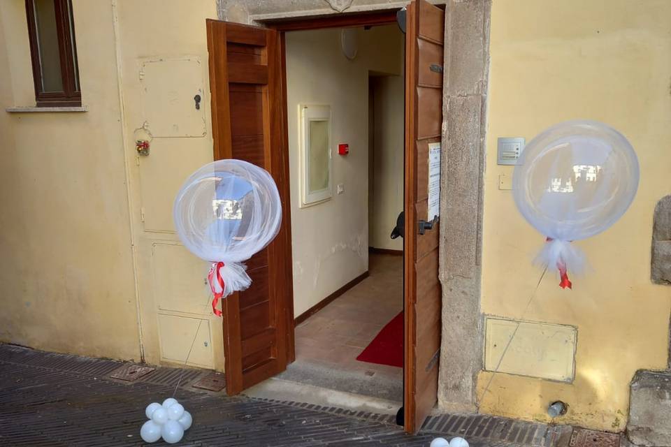Palloni in sospensione con tou