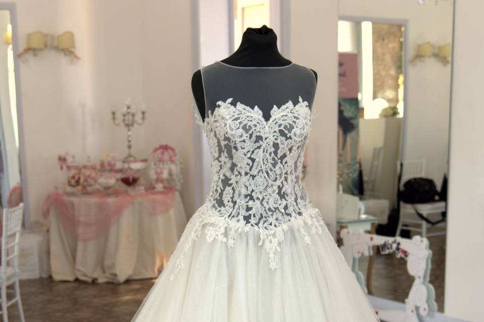 Abito da sposa bianco