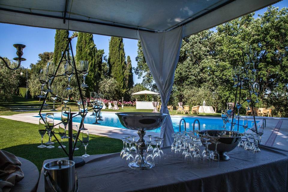 Aperitivo piscina