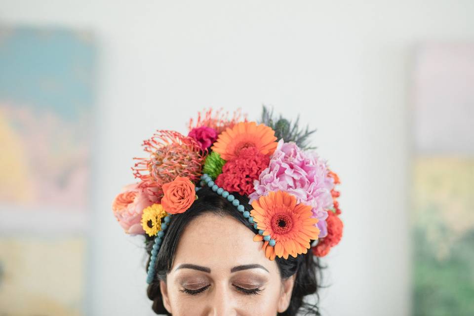 Bride make up