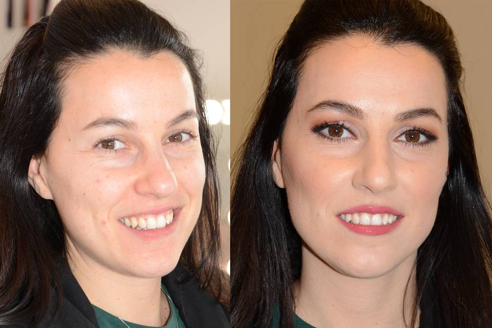 Make up testimone di nozze