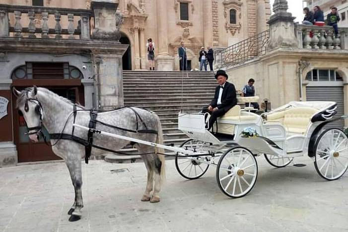 Carrozza con cavalli