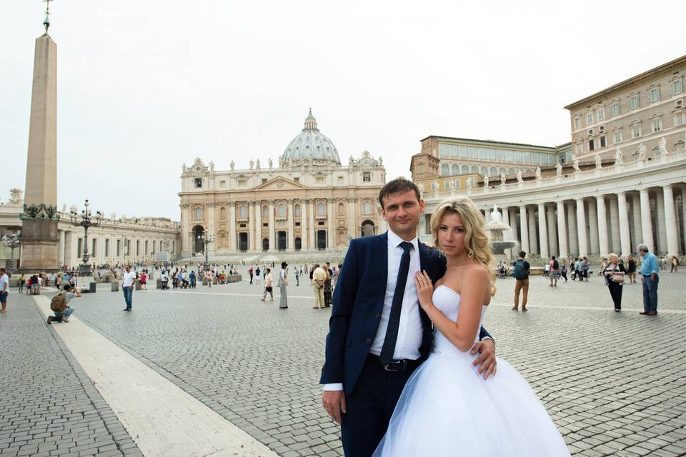 Passeggiata a Roma