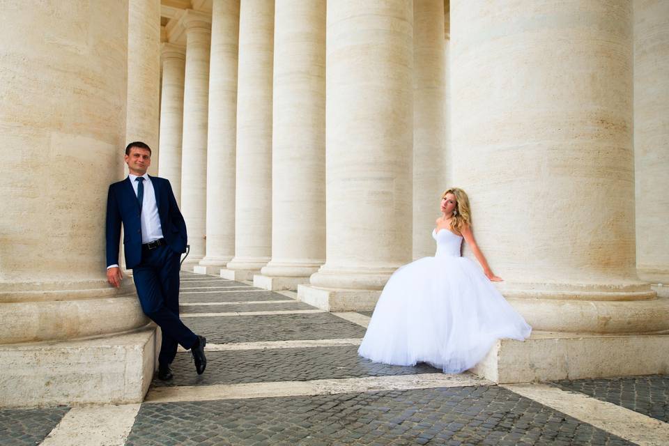 Passeggiata a Roma