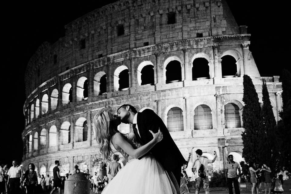 Colosseo di notte