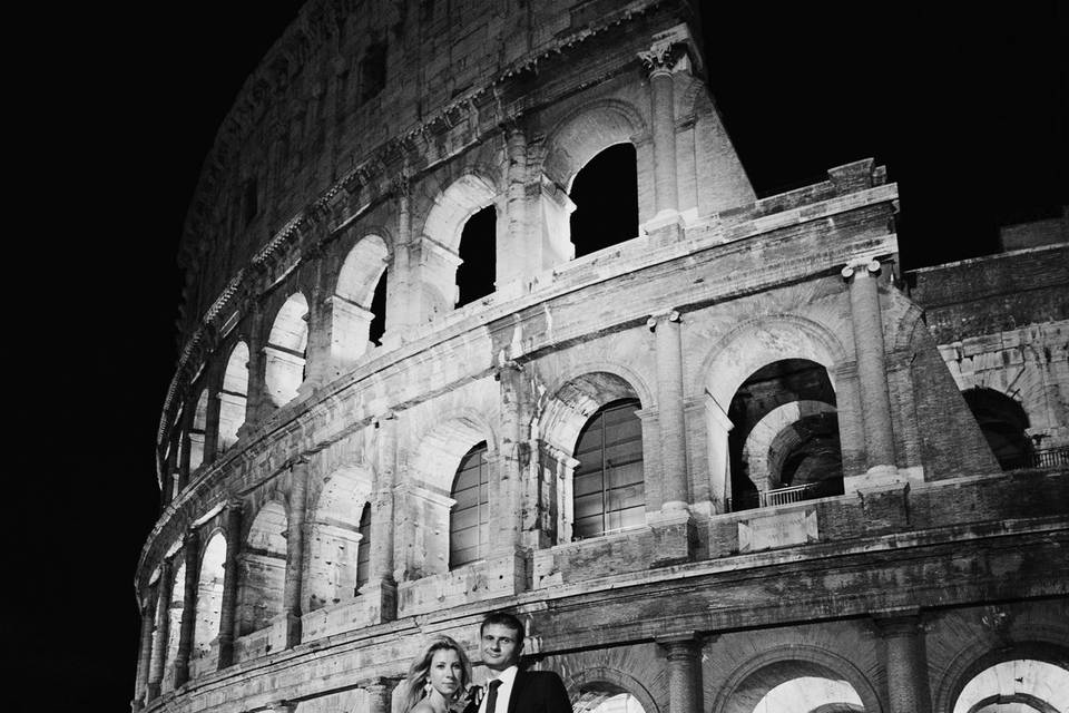 Colosseo di notte